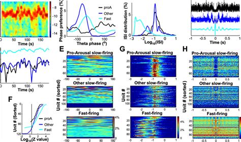 Theta Related Firing Properties Of Pro Arousal Slow Firing Neurons In