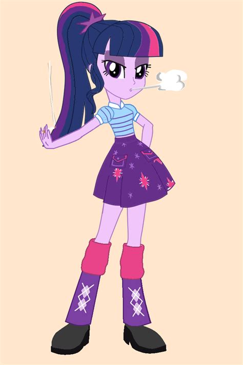 2876260 Safe Artist Tenhes24 Sci Twi Twilight Sparkle Human