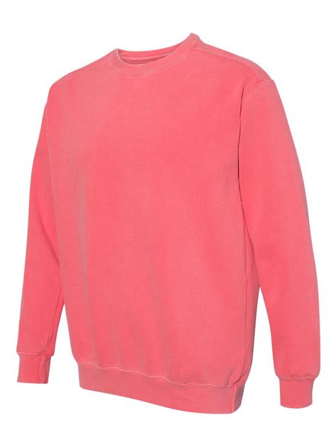 Comfort Colors Garment Dyed Sweatshirt 1566 Watermelon Size