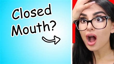 If I Find A Sssniperwolf Thumbnail With A Closed Mouth The Video Ends Youtube