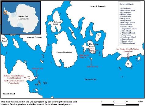 Horseshoe Island Location and Surroundings. | Download Scientific Diagram