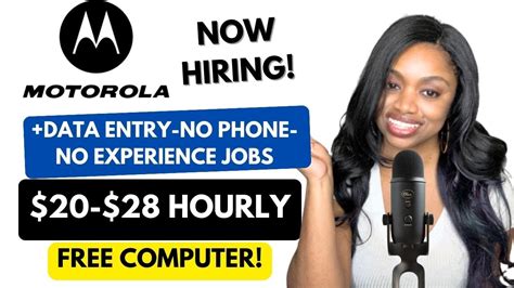 Motorola Is Urgently Hiring 20 28 Hr Non Phone No Experience Work