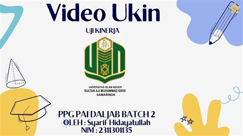 Video Ukin Ppg Pai Daljab 2023 Batch 2 Lptk Uinsi Samarinda Syarif Hidayatullah Youtube