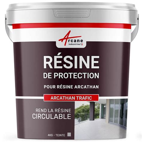 Résine de finition circulable polyuréthane Étanchéité toit plat