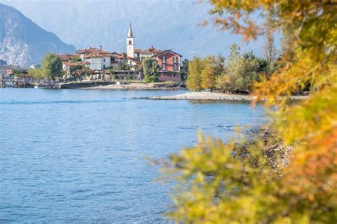 Isola Dei Pescatori, Lake Maggiore, Italy Stock Photo - Image of ...