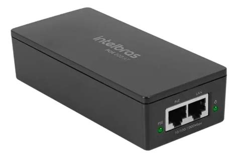 Inyector Conversor Poe Activo Poe At Gigabit Ethernet Intelbras