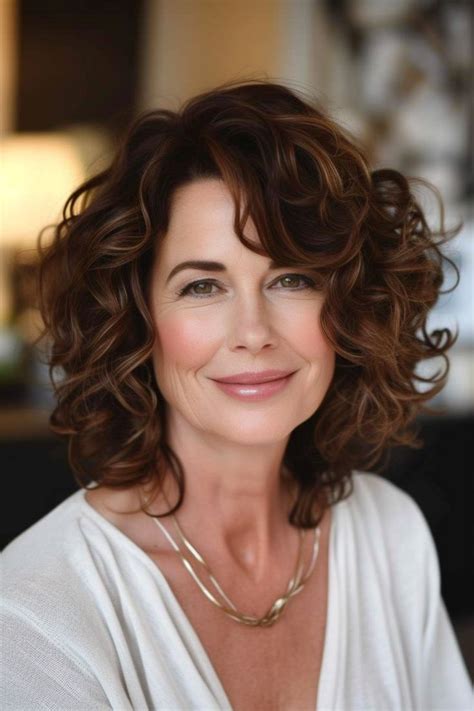 93 Curly Hairstyles For Women Over 60 In 2024 Curly Hair Styles Mid Length Curly Hairstyles