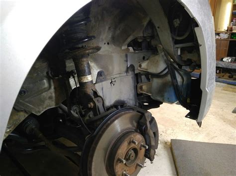 Задний усилитель бампера — Honda Civic 4D (8G), 1,6 л, 2007 года ...