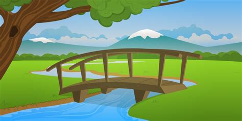 Bridge Cartoon Vector Images (over 6,900)