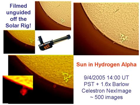 Solar prominence this afternoon - Solar Observing and Imaging - Cloudy ...