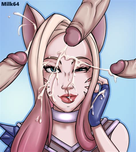 KDA Facials Ahri By Milk Hentai Foundry