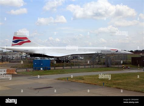 Concorde Flugzeug Britisch Airways Fotos Und Bildmaterial In Hoher