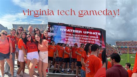 Virginia Tech Game Day Freshman 2023 YouTube