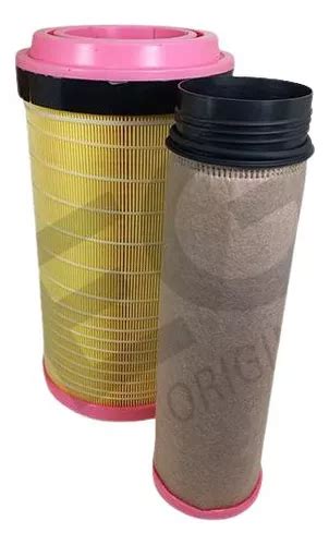 Kit Filtro De Ar Prim Rio E Secund Rio Caterpillar Mh Frete Gr Tis