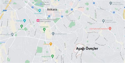 Aşağı Öveçler Çankaya Nerede Nasıl Gidilir Nereye Bağlı Gezilecek