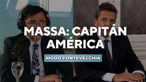 Los Objetivos De Massa En Su Visita A Estados Unidos Youtube