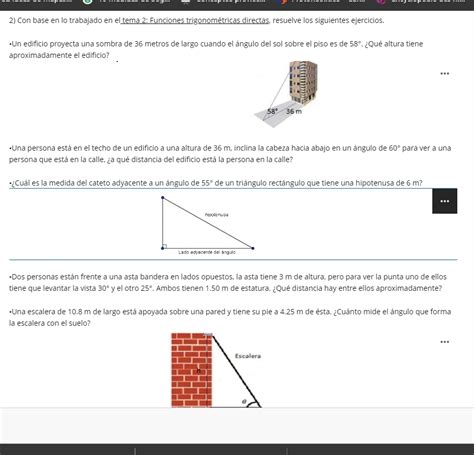 Solved Con Base En Lo Trabajado En El Tema Funciones