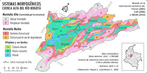 Figura 3 Contexto geomorfológico regional cuenca alta del río Bogotá