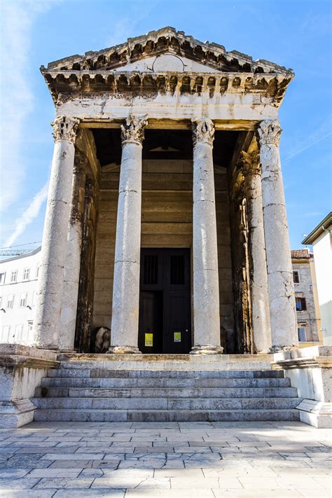 Roman Temple Of Augustus By IaiaStock On DeviantArt