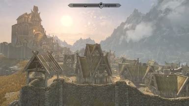 Sr Exterior Cities Series Whiterun At Skyrim Special Edition Nexus