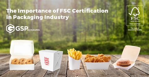 The Importance Of Fsc Certification In Packaging Industry Gorsel