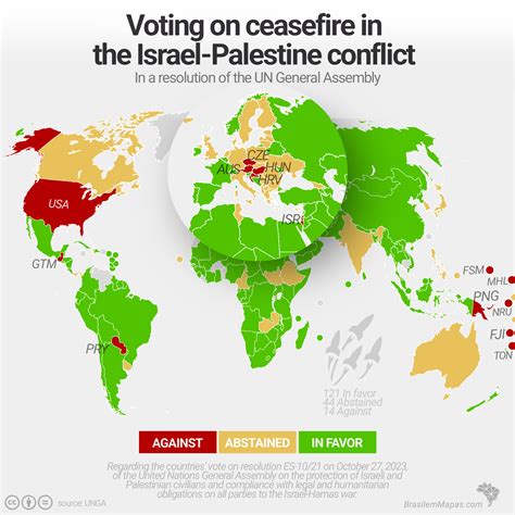 Voting On Israel Palestine Ceasefire Rmaps