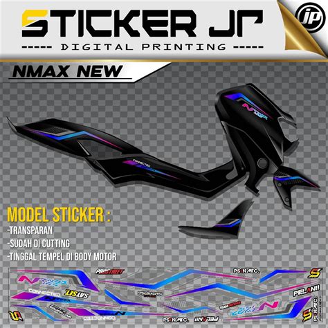 New Transparent Nmax Motorcycle Striping Sticker Yamaha Nmax