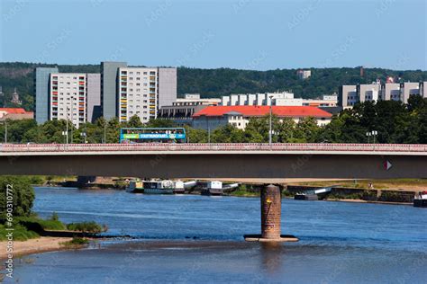 Foto De Dresden Germany June Hop On Hop Off Sightseeing Bus