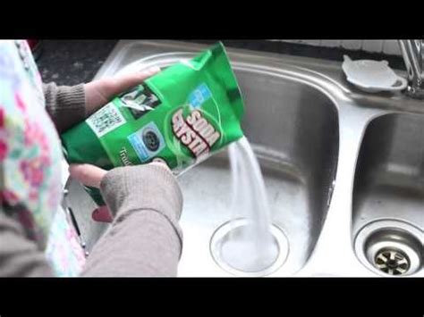 How To Unblock Sink Drains With Traditional Products Like Soda Crystals