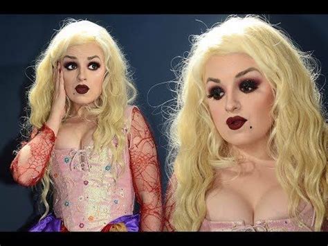 Sarah Sanderson Hocus Pocus Makeup Tutorial YouTube Sarah Sanderson