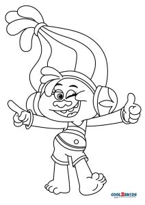 Coloriages Trolls Coloriages Gratuits Imprimer