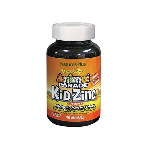 Natures Plus Animal Parade Kid Zinc 90 Comprimidos Ref29964.