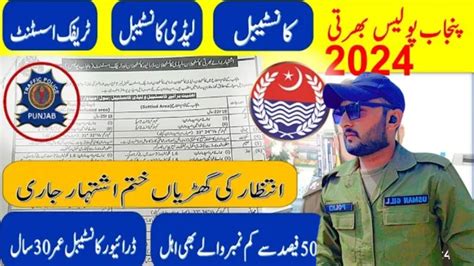 Punjab Police Constable Jobs 2024 New Government Jobs 2024 Today