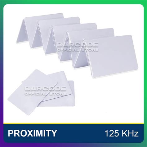 Jual Kartu RFID Proximity 125 KHz PVC ID Polos Blank Card 125KHz Di