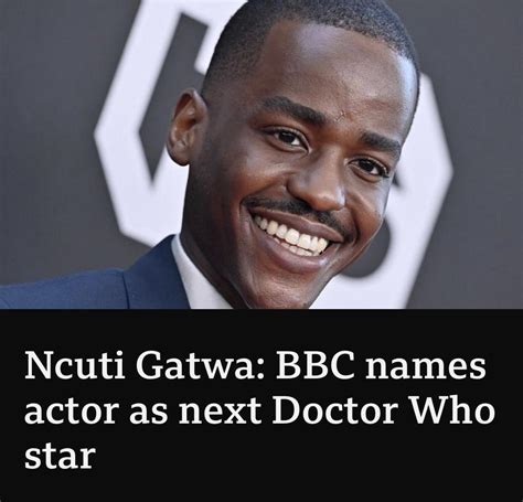 Sex Education Star Ncuti Gatwa Named As Next Doctor Who R SexEducationNetflix