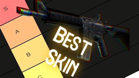 The Best M4A4 Skins CSGO M4A4 Tierlist YouTube