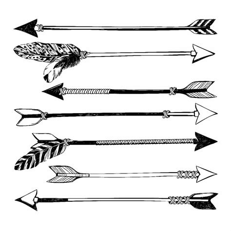 Arrow Set Temporary Tattoo Easytatt™