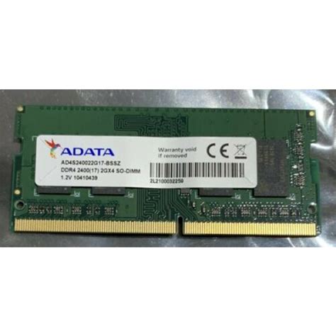 Adata Sodimm Ddr Gb Ad S G Bssz Eponuda