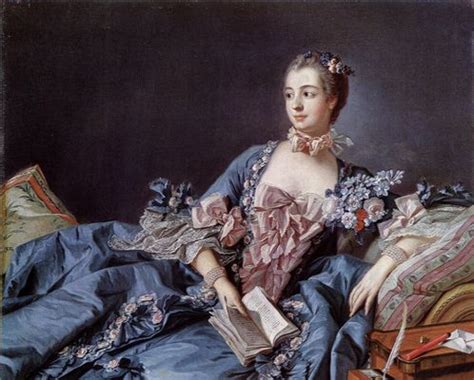 Portrait Der Madame De Pompadour Um Von Fran Ois Boucher