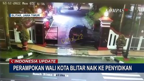 Polisi Naikkan Kasus Perampokan Rumah Dinas Walkot Blitar Ke Tahap