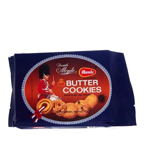 Jual Monde Biskuit Butter Cookies Gr Shopee Indonesia