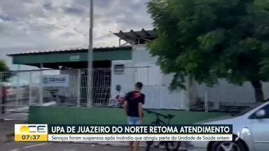 Bom Dia Cear Upa De Juazeiro Do Norte Retoma Atendimento Depois De