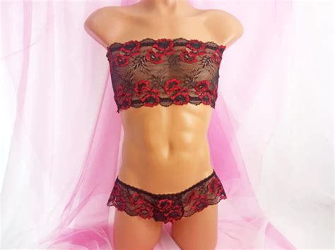 Sissy Lingerie For Men Underwear See Through Cross Dressing For Men Etsy