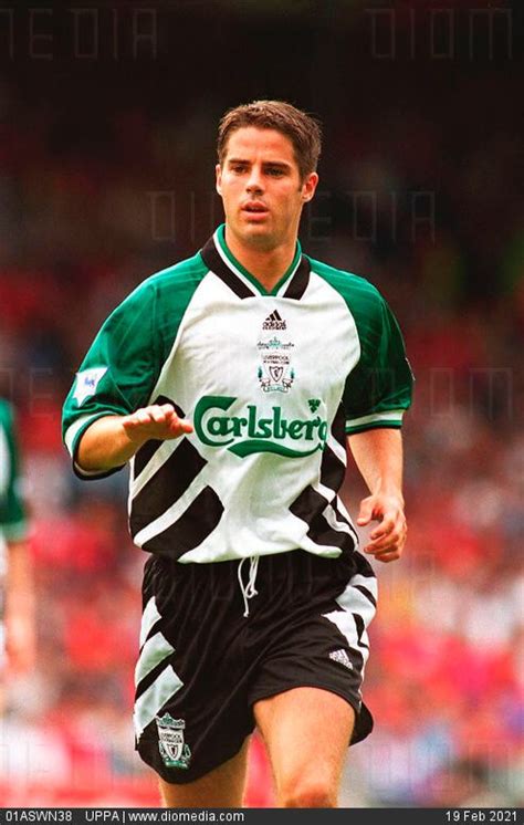 Jamie Redknapp Of Liverpool In 1994 Retro Football Shirts Shirt