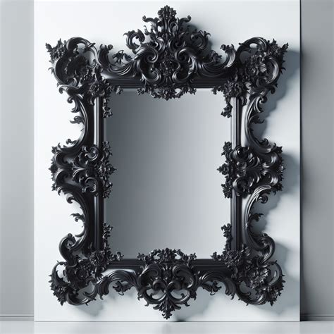 Ikea miroir baroque noir Le musée des miroirs