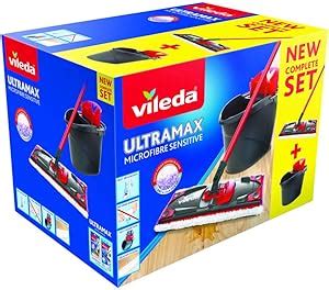 Vileda Ultramax Power En Ensemble Complet De Serpill Re Plate En