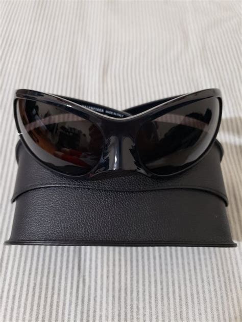 Balenciaga Balenciaga Skin Cat Xxl Sunglasses Black Grailed