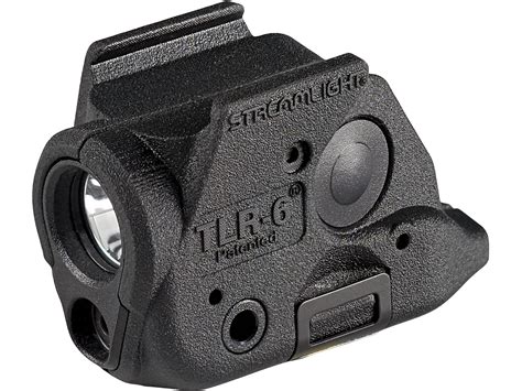 Streamlight Tlr 6 Weapon Light Red Laser Glock 43x Mos Black