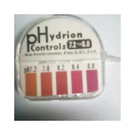 Micro Essential Lab Single-Roll Hydrion pH Test Paper, With Chart pH Range: | Fisher Scientific