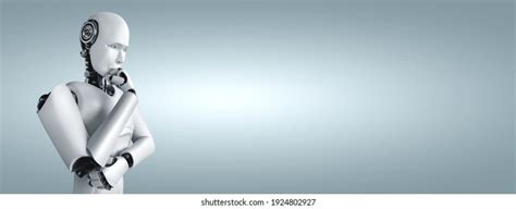 Thinking Ai Humanoid Robot Analyzing Information Stock Illustration 1832285908 | Shutterstock